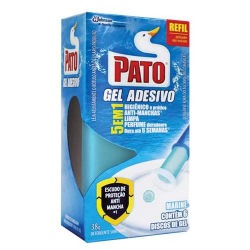 desodorante gel pato adesivo refil marine 6d un