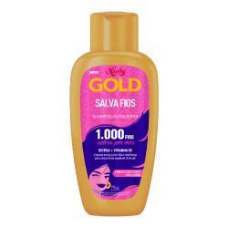 shampoo niely gold 275ml salva fios