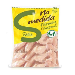filezinho de frango sadia pacote com 1kg