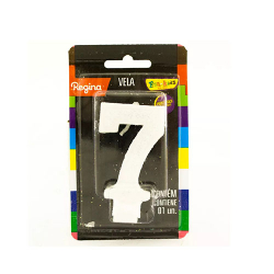 vela aniversario regina branca un