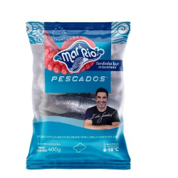 sardinha mar e rio 400g laje eviscerada