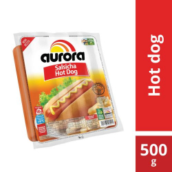 salsicha aurora hot dog pa 500g