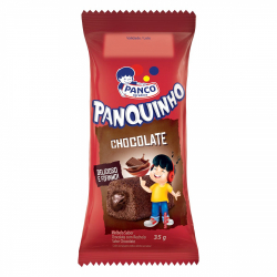 minibolo chocolate recheio chocolate panco panquinho pacote 35g