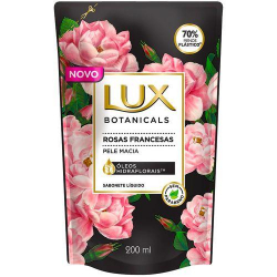 sabao liquido refil lux botanicals rosas francesas 200ml