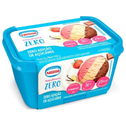 sorvete nestle zero 450g napolitano