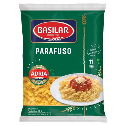 macarrao semolado basilar parafuso - 400g