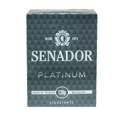 sabonete senador platinum 130g
