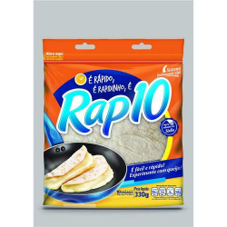 pao pullman tipo tortilhas rap10 330g com 10unids