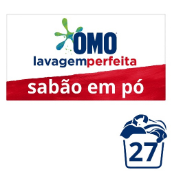 lava roupas em po omo 2,2kg lav. perfeita