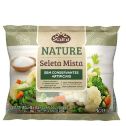 seleta mista de legumes congelada nature searar