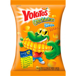 salgadinho yokitos conchinhas sabor queijo 54g