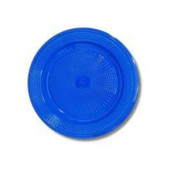 prato desc. papel junco 18cm c/8un azul royal