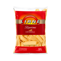 massa com semola liane rigatone 500g