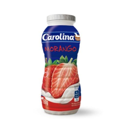 bebida lactea carolina very gurt morango 150g