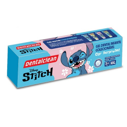 gel dental dentalclean 104g inf. stitch morango