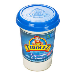 requeijao tirolez cremoso light 200g