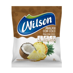 refresco wilson 350g abacaxi c/coco