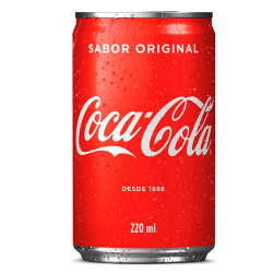 refrigerante coca cola tradicional lata 220ml