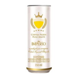 cerveja imperio puro malte lata 350ml