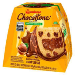 chocotone bauducco 450g choc/avela