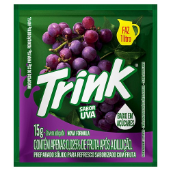 refresco em po trink 15g uva