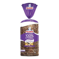 pao de forma pullman 12 graos light integral 500gr
