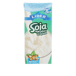 leite de soja lider 1l original