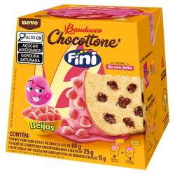 chocottone bauducco mini 80g beijos