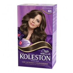 kit tintura koleston 61 louro cinza escuro