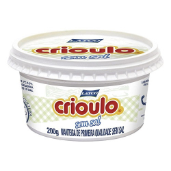 manteiga crioulo pote 200g s/sal