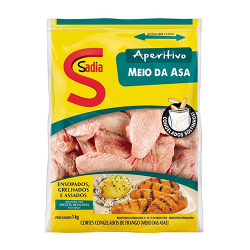 meio da asa sadia sem tempero congelado 1kg
