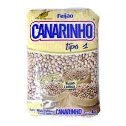 feijao carioca canarinho 1kg