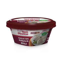 queijo burrata de bufala bom destino 200g
