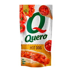 molho de tomate quero hot dog sache 300g