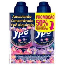amaciante ype conc. 500ml alquimia 50% 2un