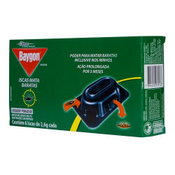 inseticida baygon isca para barata c/6