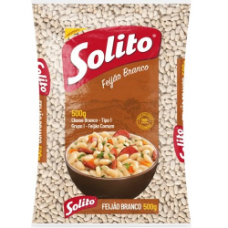 feijao branco tipo 1 solito pacote 500g