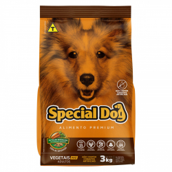alimento para caes adultos vegetais pro special dog premium pacote 3kg