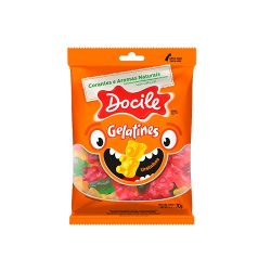bala de gelatina docile 80g ursinho
