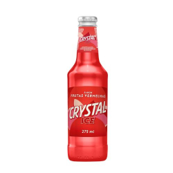 bebida crystal ice 275ml frutas vermelhas long neck