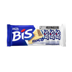 chocolate lacta bis 100,8g branco