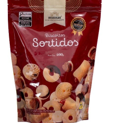 biscoito minnas 400g sortidos pouch