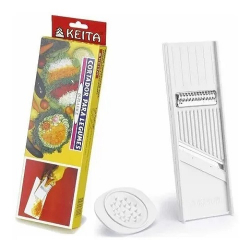 cortador para legumes keita dupla face com protetor