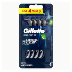 aparelho de barbear prestobarba l4 p3 corpo