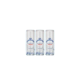 agua mineral petropolitana 350ml com gas lata