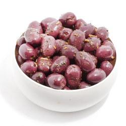 azeitona preta temperado 350g