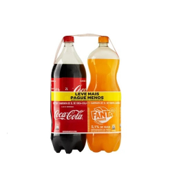 coca colal +fanta laranjal l+p- -