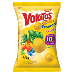 salgadinho yokitos bolinha sabor queijo 45g