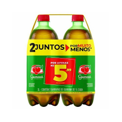 kit refrigerante antarctica 1l guarana 2un