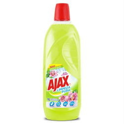 limpador ajax limpeza pura menta e orquidia 1l